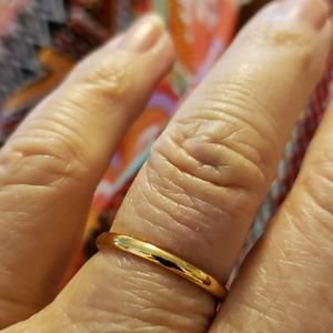 🆕️ Gold band - 8 & 8 1/2